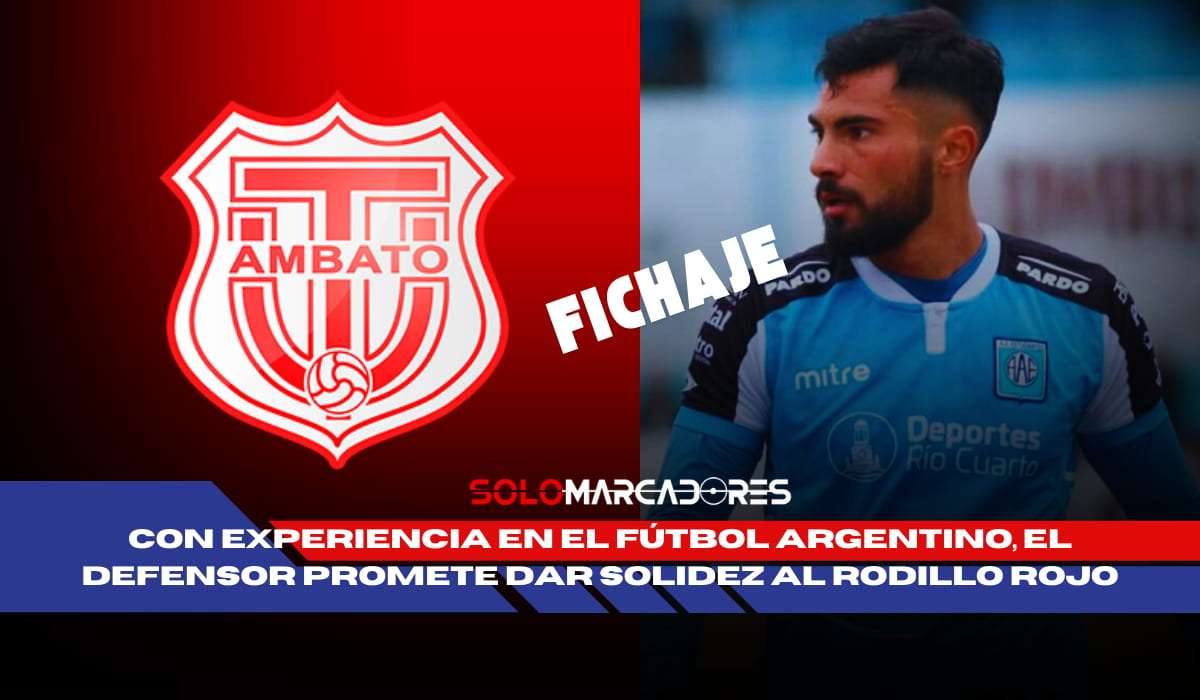 Marcio Gómez defensor argentino