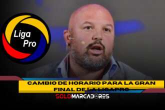 Miguel Ángel Loor Anuncia el Horario Definitivo para la Gran Final de LigaPro