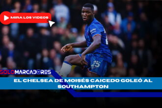 Moisés Caicedo brilla con el Chelsea y confirma su lugar como estrella de la Premier League