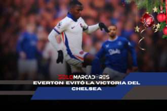 Moisés Caicedo y un empate que no pudo evitar ante Everton