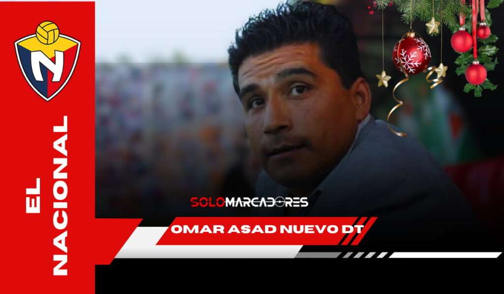 Omar Asad nuevo DT de El Nacional