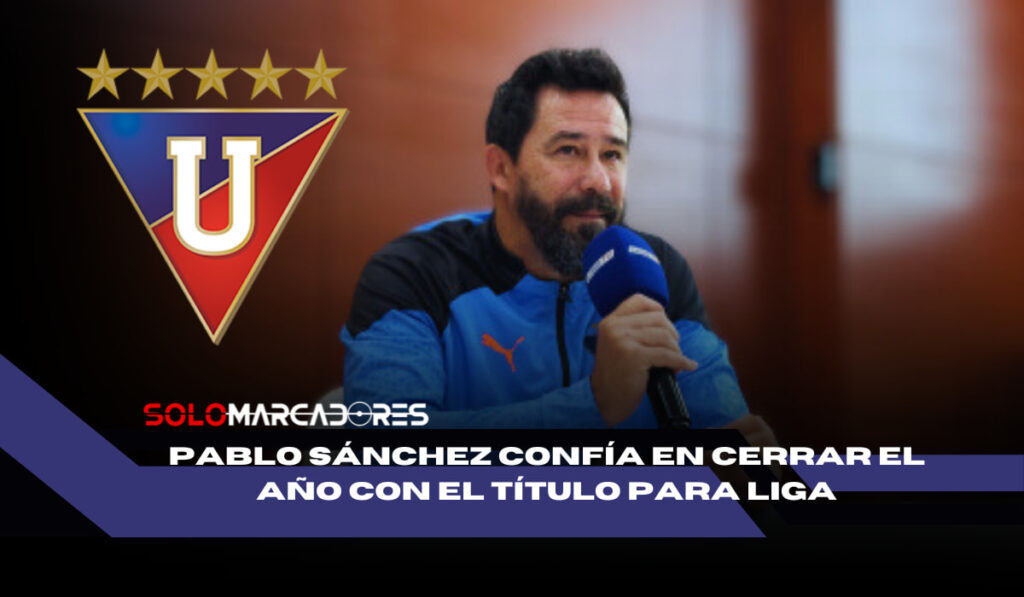 Pablo Sánchez lo tiene claro