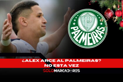 Qué pasó con Alex Arce y Palmeiras