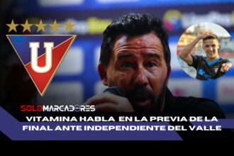 Vitamina Sánchez y las confesiones antes de la gran final contra Independiente del Valle