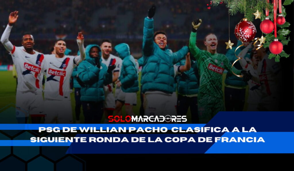 Willian Pacho y el PSG avanzan tras vencer al Lens