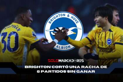 Brighton rompe la mala racha