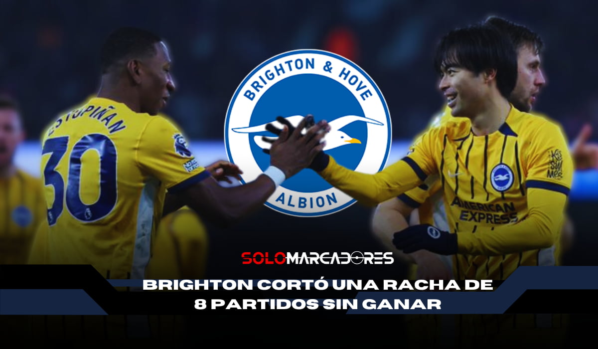 Brighton rompe la mala racha