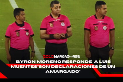Byron Moreno vuelve a la polémica