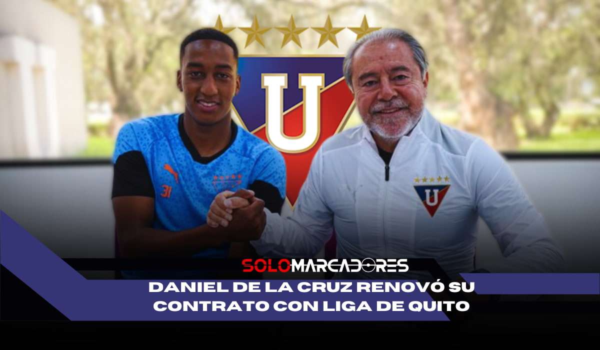 Daniel De La Cruz seguirá con Liga de Quito