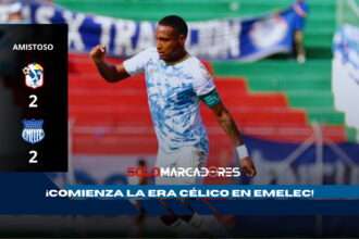 Debut esperanzador de Jorge Célico en Emelec
