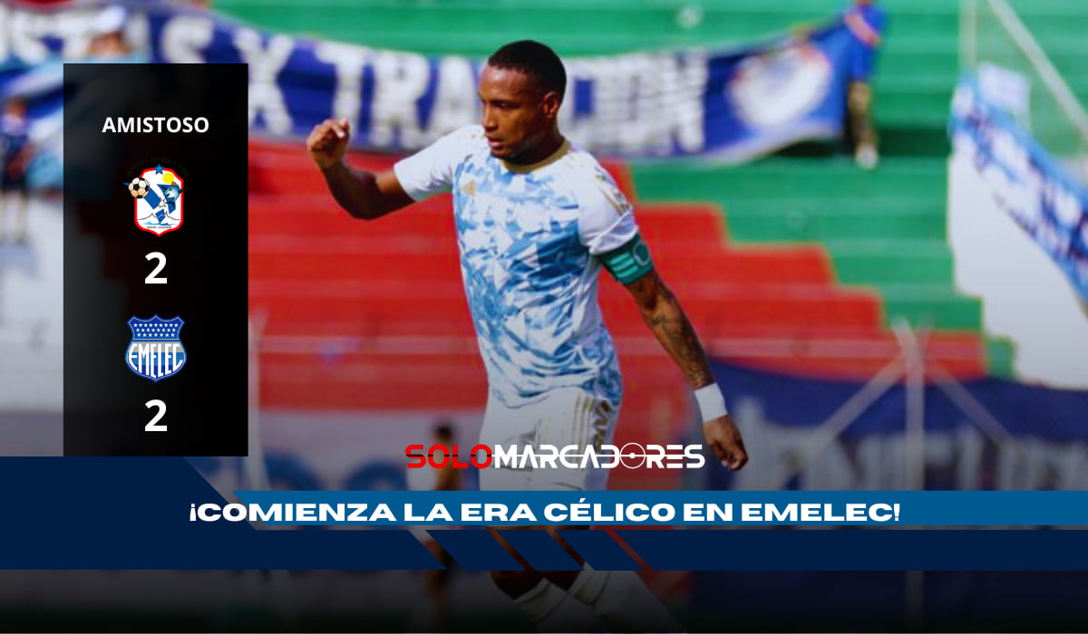 Debut esperanzador de Jorge Célico en Emelec
