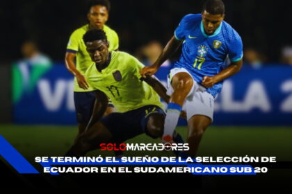 Ecuador cayó 3-2 ante Brasil