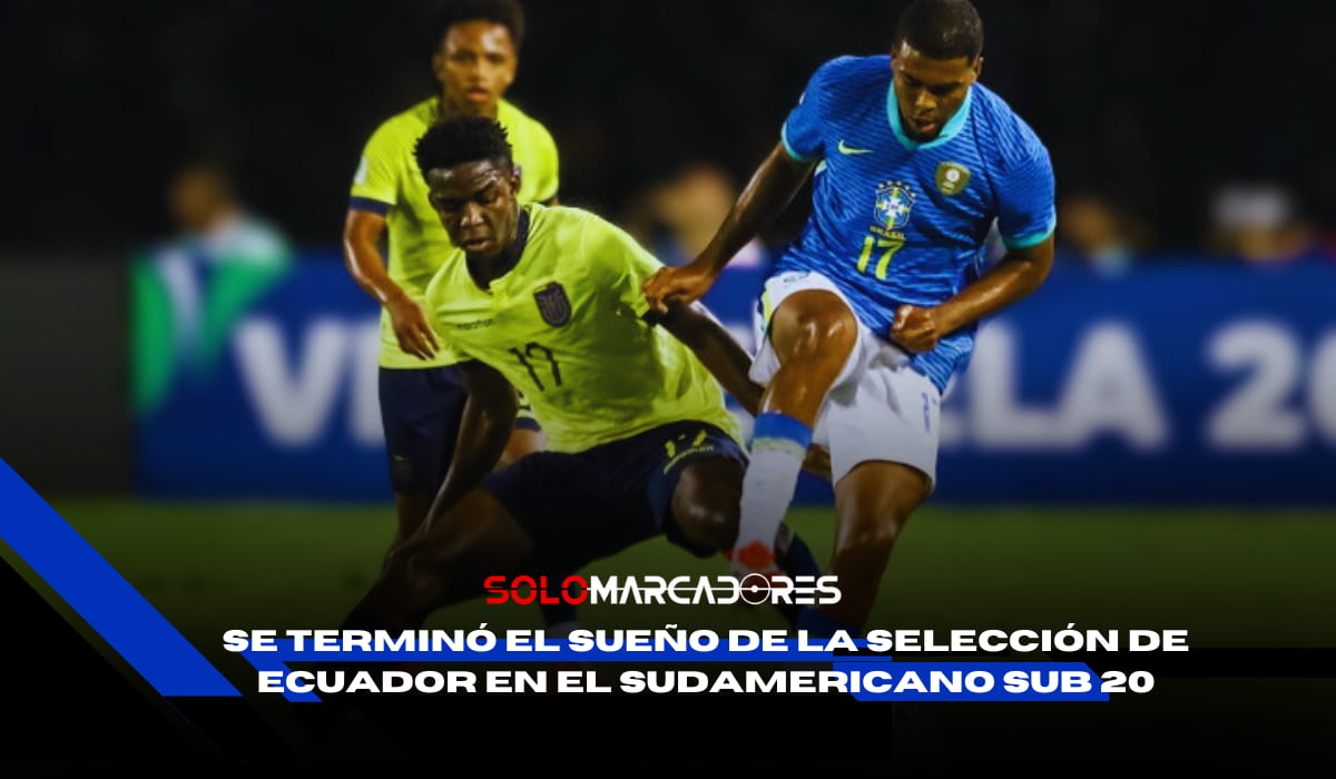 Ecuador cayó 3-2 ante Brasil
