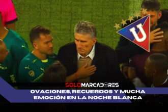 Edgardo Bauza regresó a la cancha de Liga de Quito