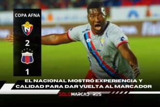El Nacional remonta al Deportivo Quito