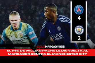 El PSG de Willian Pacho le dio vuelta al marcador