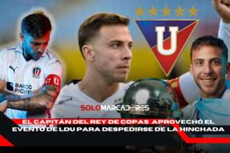 Ezequiel Piovi dijo adiós a Liga de Quito