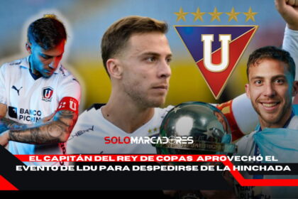 Ezequiel Piovi dijo adiós a Liga de Quito