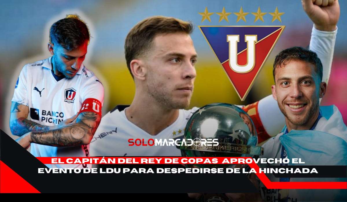 Ezequiel Piovi dijo adiós a Liga de Quito