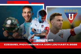 ¡Hay capitán para rato! 🔥 Ezequiel Piovi renueva con LDU hasta 2028 💪
