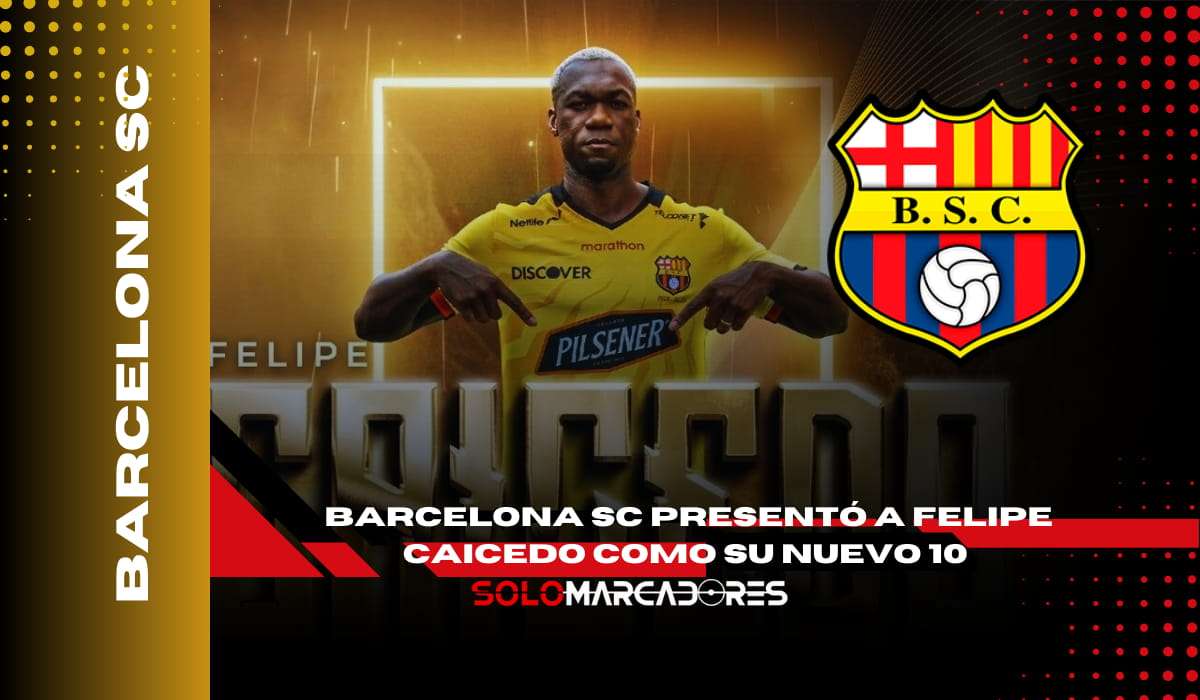 🔥 ¡El Ídolo del Ecuador tiene nuevo 10! Felipe Caicedo se une a Barcelona SC para la temporada 2025