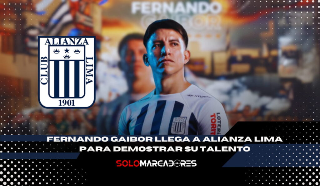 Fernando Gaibor ya es Blanquiazul