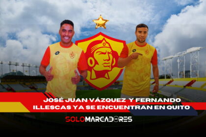 Fernando Illescas llega al Aucas