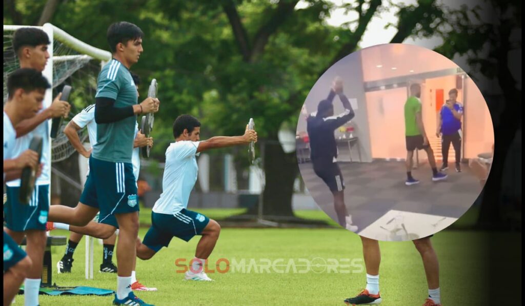 Fiesta y baile en la pretemporada de Emelec