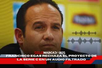 Francisco Egas rechaza con firmeza el proyecto de la Serie C