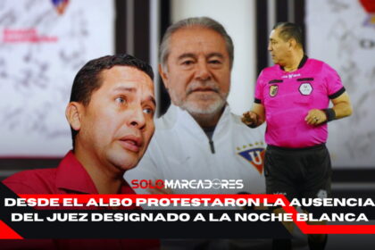 Desde el Albo protestaron la ausencia del juez designado a la Noche Blanca
