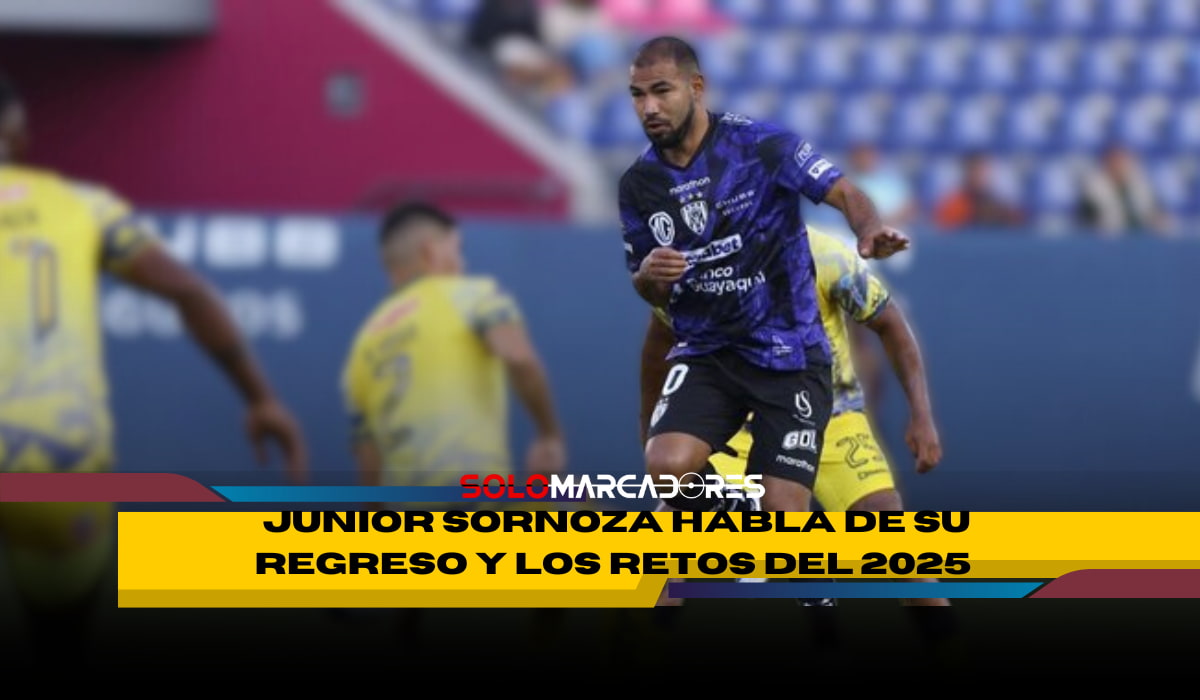 JUNIOR SORNOZA REVELA DETALLES DE SU RECUPERACIÓN
