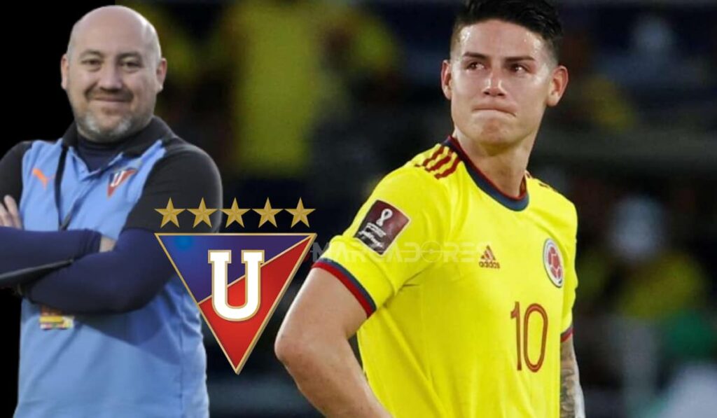 James Rodríguez a LDU? Eduardo Álvarez aclara la situación y sorprende a la hinchada