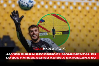 Javier Burrai recorrió el Monumental