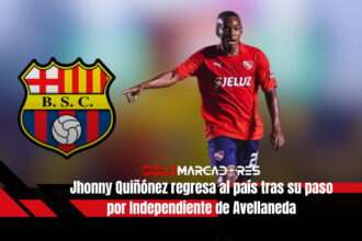 Jhonny Quiñónez vuelve a Ecuador