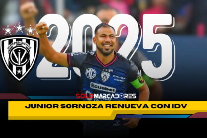 Junior Sornoza renueva con Independiente del Valle