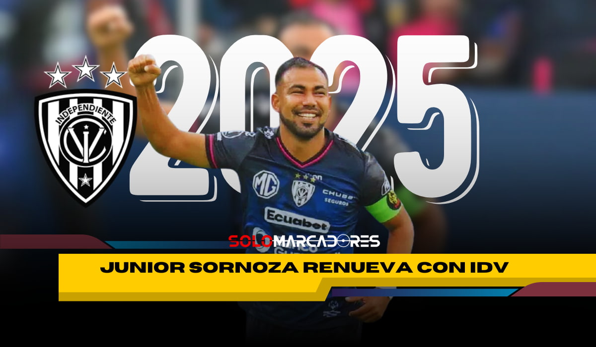 Junior Sornoza renueva con Independiente del Valle