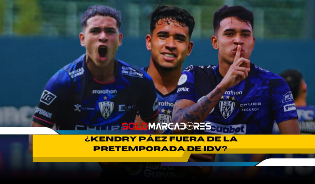 Kendry Páez se perderá su última pretemporada