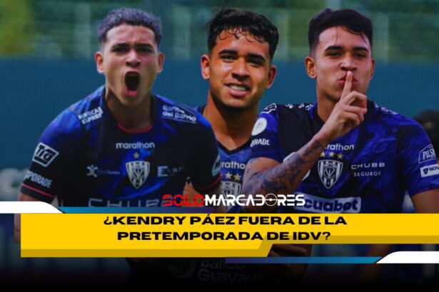 Kendry Páez se perderá su última pretemporada