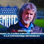 Leonel Álvarez critica duramente a la dirigencia de Emelec