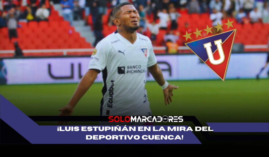 Luis Estupiñán en la mira del Deportivo Cuenca