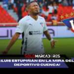Luis Estupiñán en la mira del Deportivo Cuenca