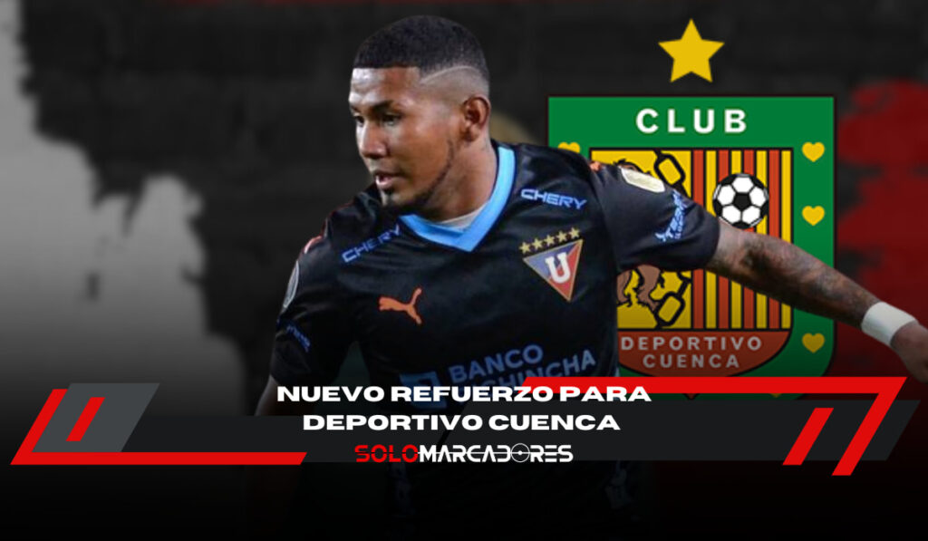 Luis Estupiñán se suma a Deportivo Cuenca