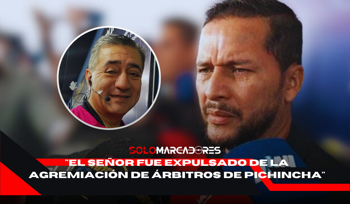 Luis Muentes explica por qué los árbitros se negaron a dirigir el partido