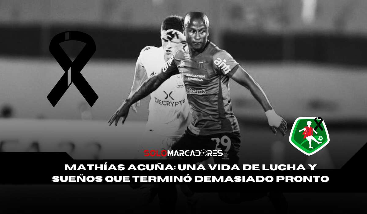 💔 El fútbol ecuatoriano está de luto. Mathías Acuña, delantero de Mushuc Runa, dejó una huella imborrable dentro y fuera de la cancha 1 Mathías Acuña, delantero de Mushuc Runa, dejó una huella imborrable dentro y fuera de la cancha