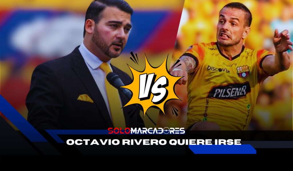 ¡Barcelona SC apuesta por Joaquín Valiente para reforzar su mediocampo en el centenario! 1 Octavio Rivero quiere irse