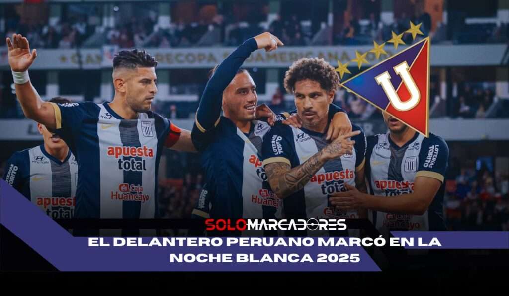 Paolo Guerrero marcó en la Noche Blanca 2025