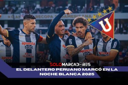 Paolo Guerrero marcó en la Noche Blanca 2025