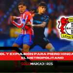 VIDEO | 🎯⚽ Piero Hincapié dejó su marca en la Champions: golazo y roja en un partido de altos y bajos 3 Piero Hincapié dejó su marca