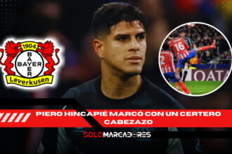 Piero Hincapié marcó su primer gol del año