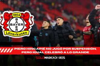 Piero Hincapié no jugó por suspensión